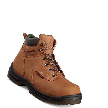 Red Wing King Toe® 6-inch Men's Safety Boots Brown | ZA 279ZUT